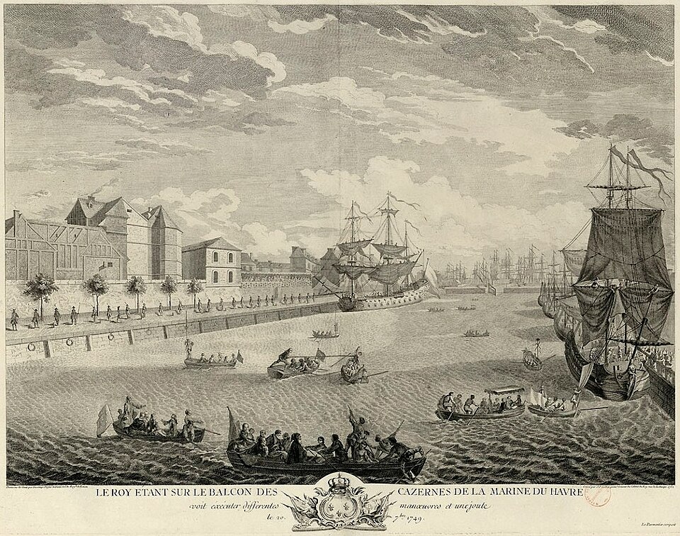 Installation de la loge Les Trois Haches au Havre, 4 juillet 1794