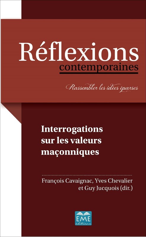 Couverture du livre Interrogations sur les valeurs maçonniques