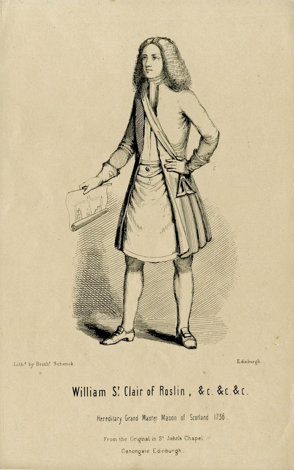 Introduction des diplômes maçonniques par la Grande Loge d’Écosse, 1768