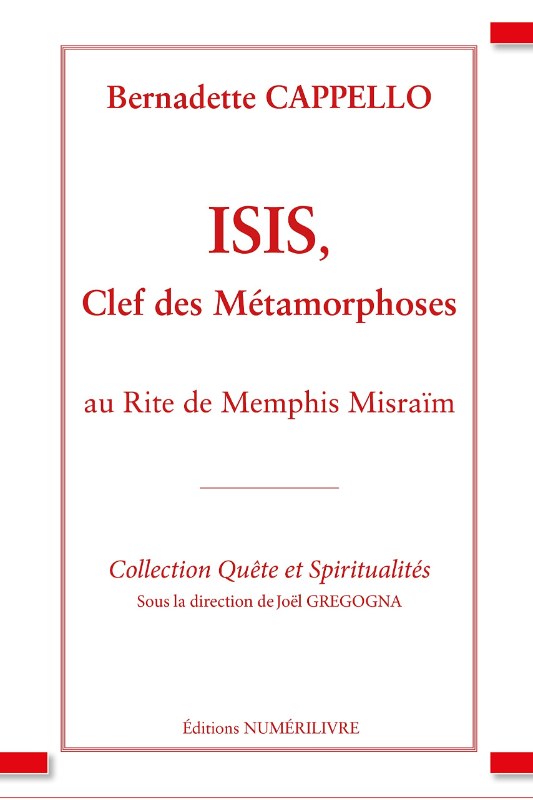 Couverture du livre Isis, clef des métamorphoses