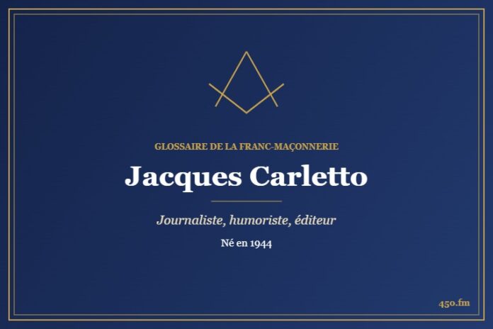 Jacques Carletto (Auteur) – Glossaire de la franc-maçonnerie 450.fm