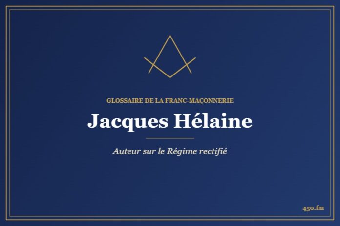 Jacques Hélaine (Auteur) – Glossaire de la franc-maçonnerie 450.fm