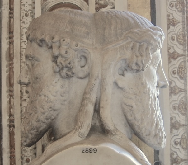 Buste de Janus bifrons aux musées du Vatican