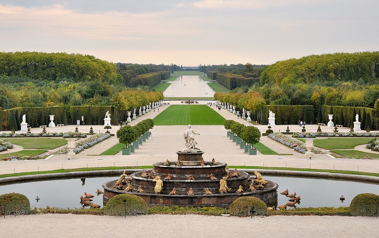 Jean Erceau – Versailles view from the Parterre d'eau