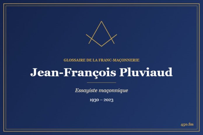 Jean-François Pluviaud (Auteur) – Glossaire de la franc-maçonnerie 450.fm