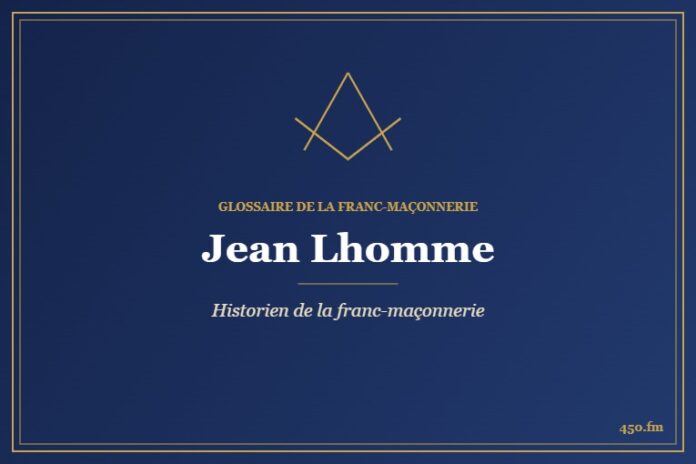 Jean Lhomme (Auteur) – Glossaire de la franc-maçonnerie 450.fm