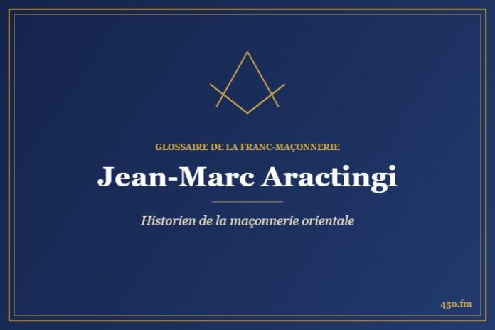 Jean-Marc Aractingi (Auteur) – Glossaire de la franc-maçonnerie 450.fm