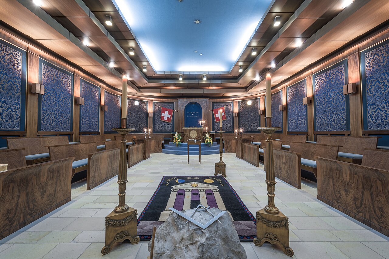 Jean-Noël Cuénod – Un temple maçonnique de la GLSA