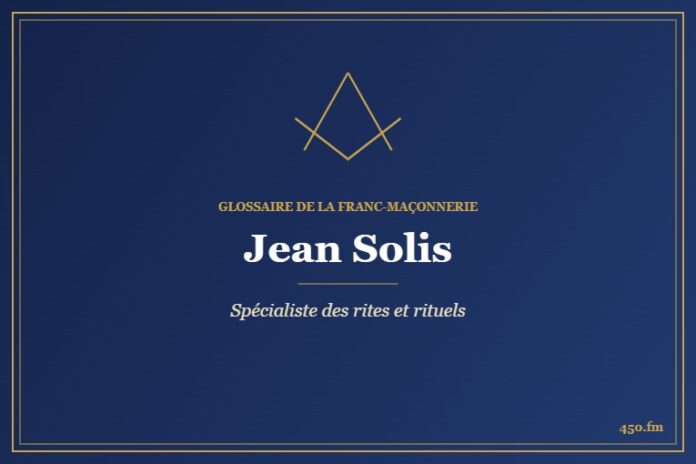Jean Solis (Auteur) – Glossaire de la franc-maçonnerie 450.fm