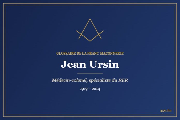Jean Ursin (Auteur) – Glossaire de la franc-maçonnerie 450.fm