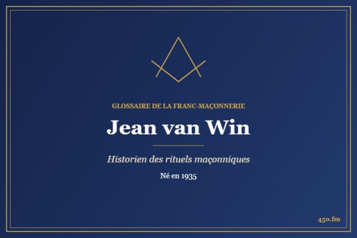 Jean van Win (Auteur) – Glossaire de la franc-maçonnerie 450.fm