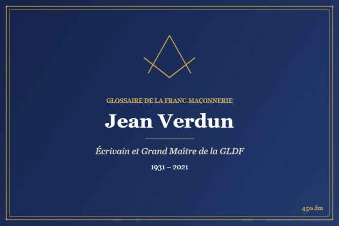 Jean Verdun (Auteur) – Glossaire de la franc-maçonnerie 450.fm