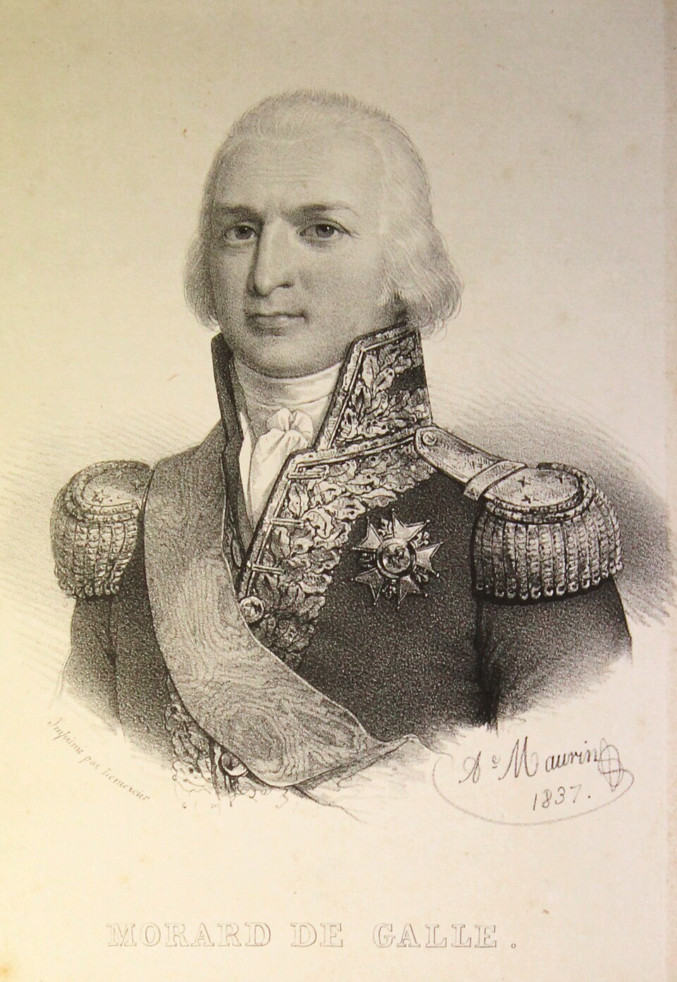 Justin Bonaventure Morard de Galles – portrait