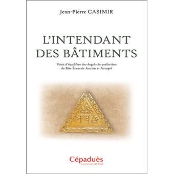 Couverture du livre L’Intendant des bâtiments