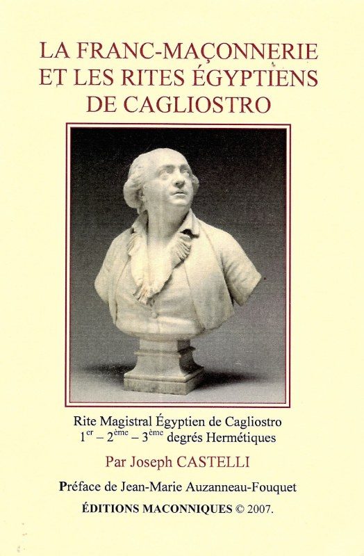 Couverture du livre La franc-maçonnerie et les rites égyptiens de Cagliostro