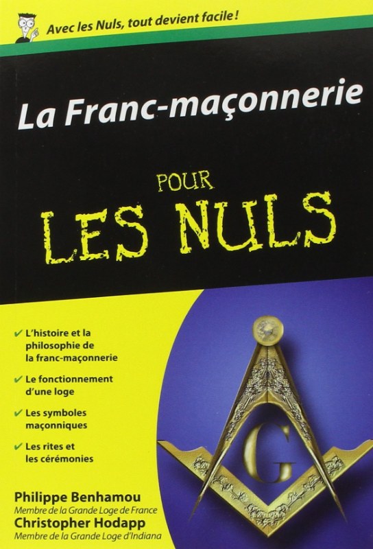 Couverture du livre La Franc-maçonnerie pour les nuls (poche)