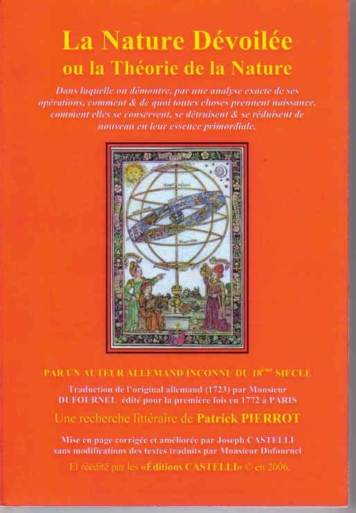 Couverture du livre La nature dévoilée ou la théorie de la nature