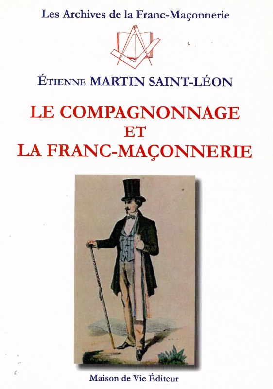 Couverture du livre Le compagnonnage et la franc-maçonnerie