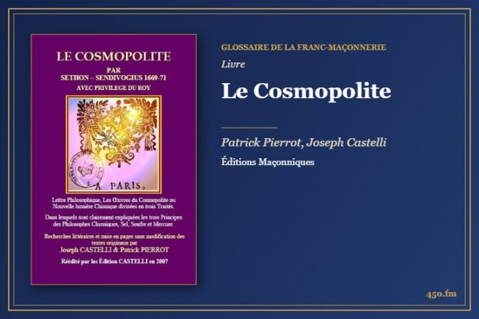 Le Cosmopolite (Livre) – Glossaire de la franc-maçonnerie 450.fm