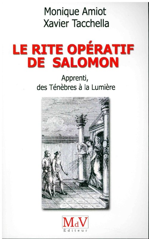 Couverture du livre Le Rite opératif de Salomon – Apprenti