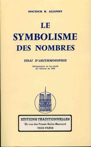 Couverture du livre Le symbolisme des nombres