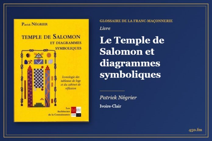Le Temple de Salomon et diagrammes symboliques (Livre) – Glossaire de la franc-maçonnerie 450.fm