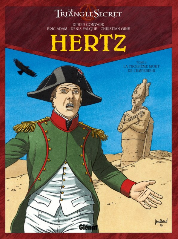 Couverture du livre Le Triangle secret – Hertz – Tome V