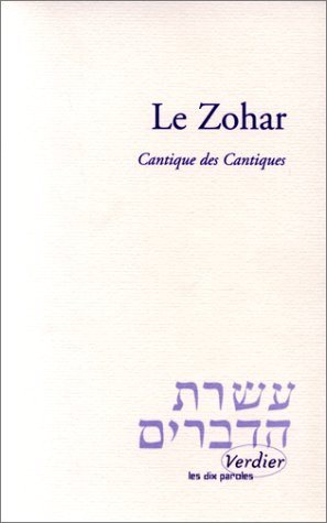 Couverture du livre Le Zohar – Cantique des cantiques