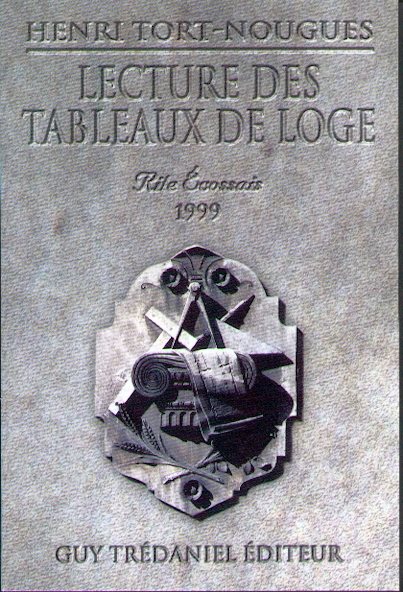 Couverture du livre Lecture des Tableaux de Loge