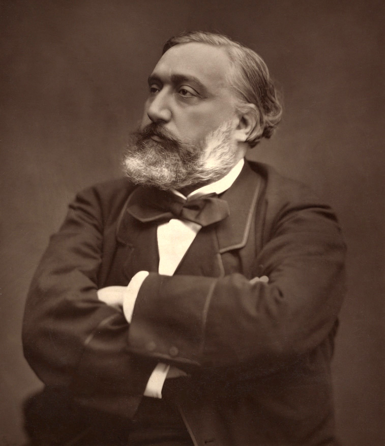 Léon Gambetta – portrait