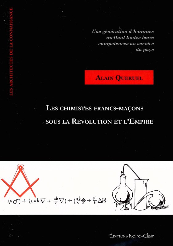 Couverture du livre Les chimistes francs-maçons sous la Révolution et l’Empire