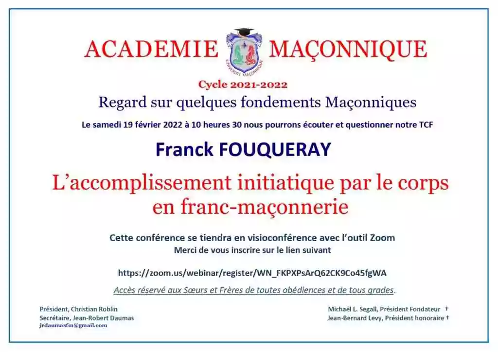 Les Clés d’une nouvelle franc-maçonnerie par le corps – Entrez dans les mystères d’une pratique peu connue