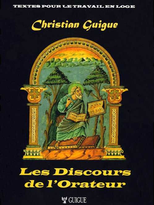 Couverture du livre Les Discours de l’Orateur