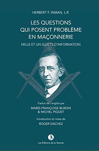 Couverture du livre Les Questions qui posent problème en maçonnerie