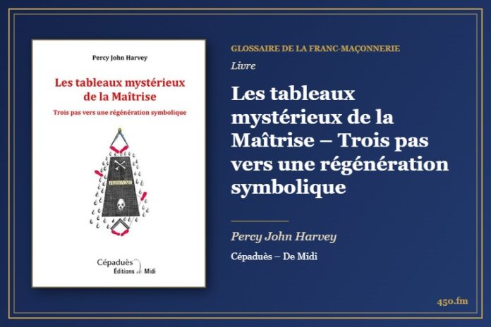 Les tableaux mystérieux de la Maîtrise – Trois pas vers une régénération symbolique (Livre) – Glossaire de la franc-maçonnerie 450.fm