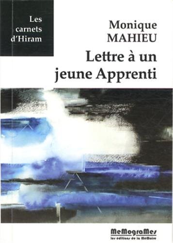 Couverture du livre Lettre à un jeune apprenti