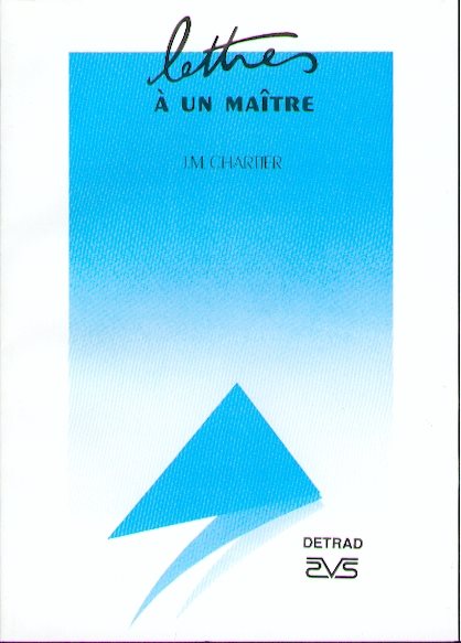 Couverture du livre Lettres à un Maître