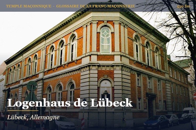 Logenhaus de Lübeck – temple maçonnique – Glossaire de la franc-maçonnerie 450.fm