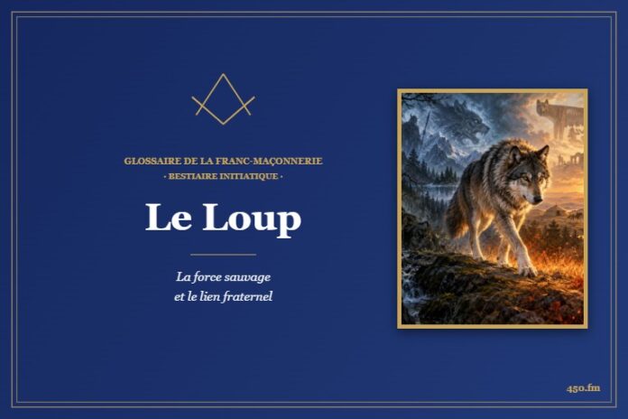Le Loup – Bestiaire initiatique du Glossaire de la franc-maçonnerie 450.fm