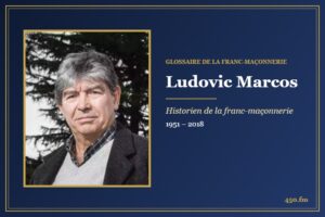 Ludovic Marcos, historien de la franc-maçonnerie