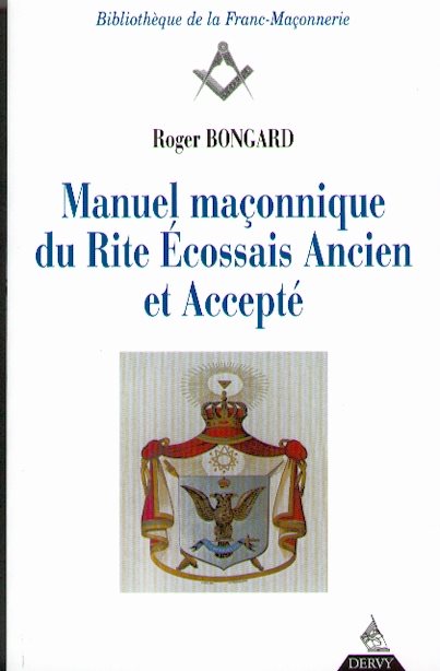 Couverture du livre Manuel maçonnique du Rite écossais ancien et accepté