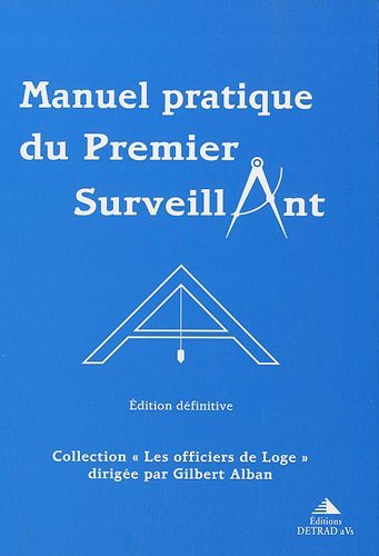 Couverture du livre Manuel pratique du Premier Surveillant