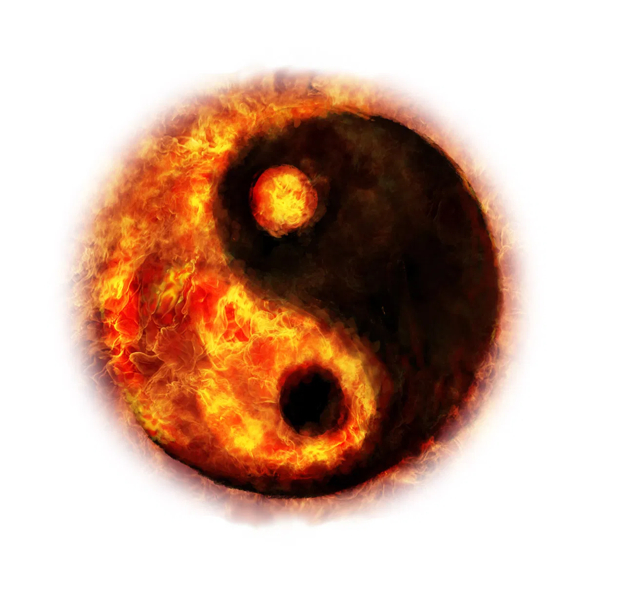 Marc Halévy – Yin-yang enflammé.webp