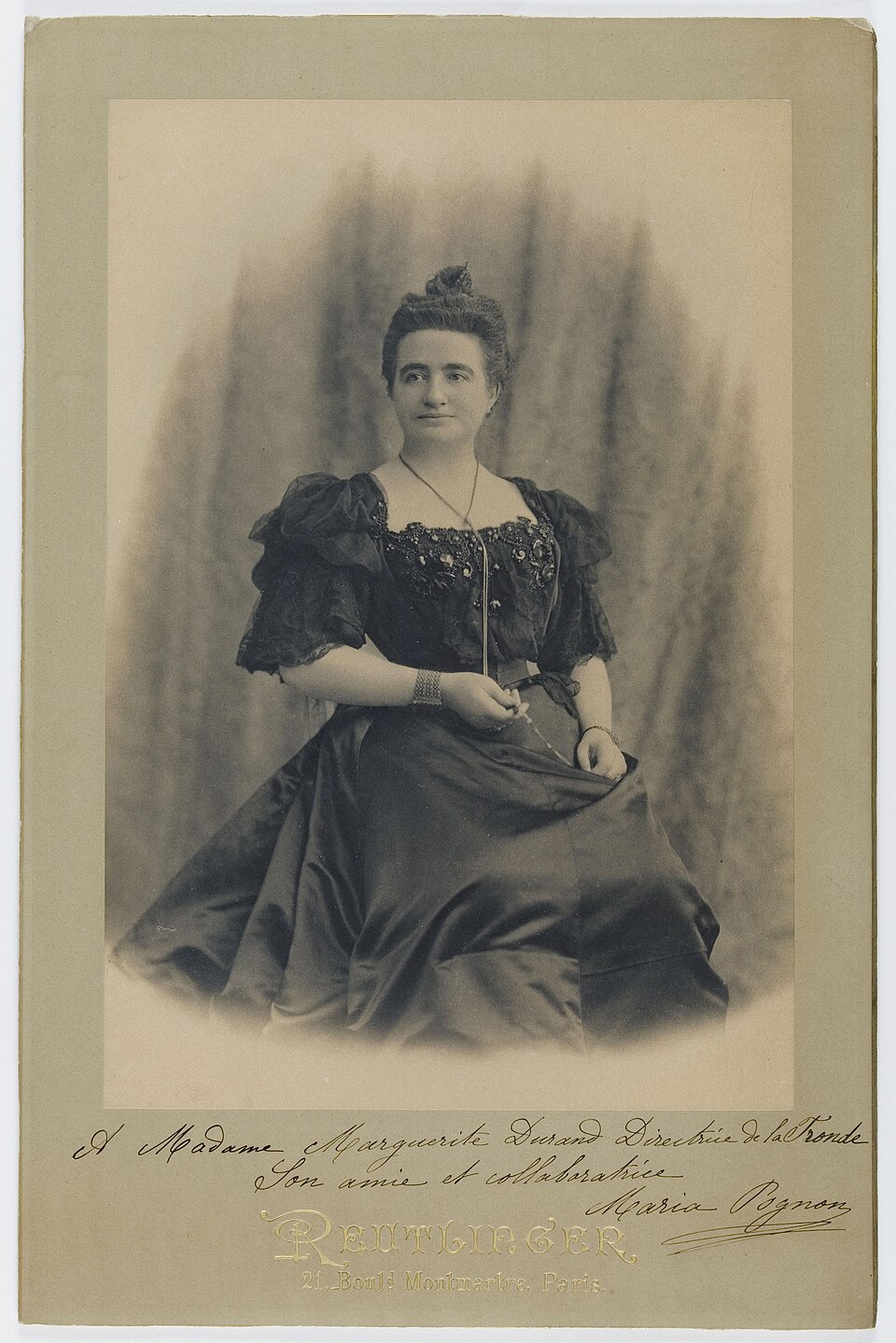 Maria Pognon – portrait