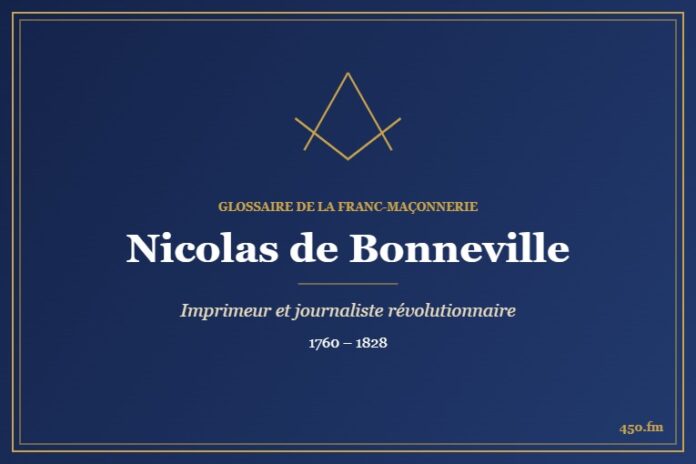 Nicolas de Bonneville (Auteur) – Glossaire de la franc-maçonnerie 450.fm