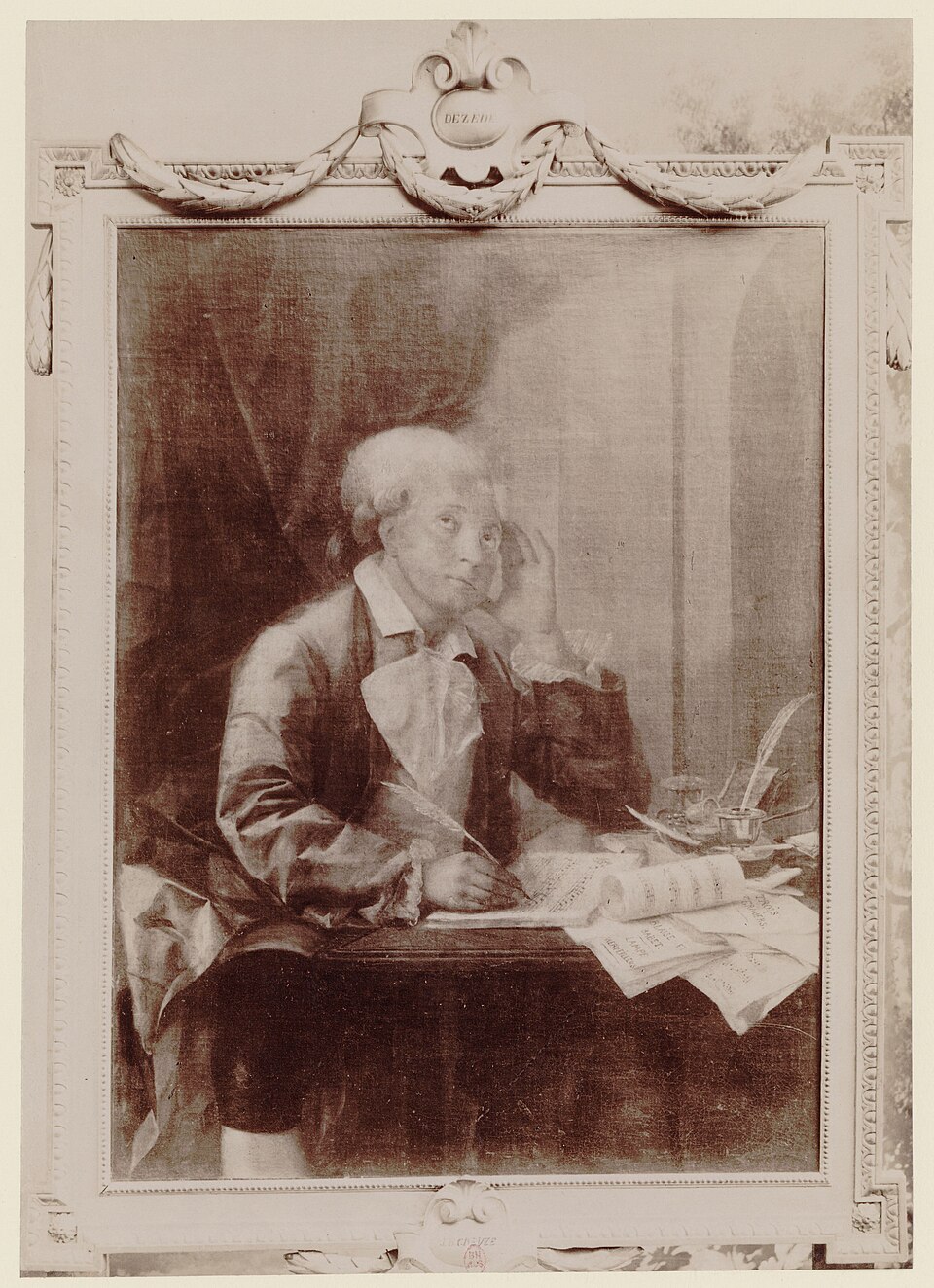 Nicolas Dezède – portrait