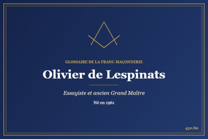 Olivier de Lespinats (Auteur) – Glossaire de la franc-maçonnerie 450.fm