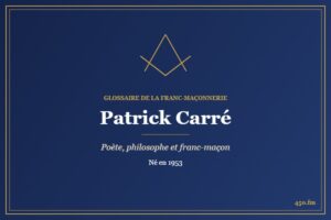 Patrick Carré (Auteur) – Glossaire de la franc-maçonnerie 450.fm