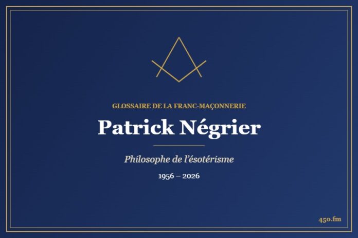 Patrick Négrier (Auteur) – Glossaire de la franc-maçonnerie 450.fm