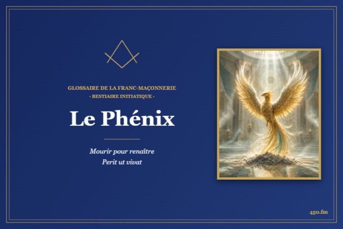 Le Phénix – Bestiaire initiatique du Glossaire de la franc-maçonnerie 450.fm